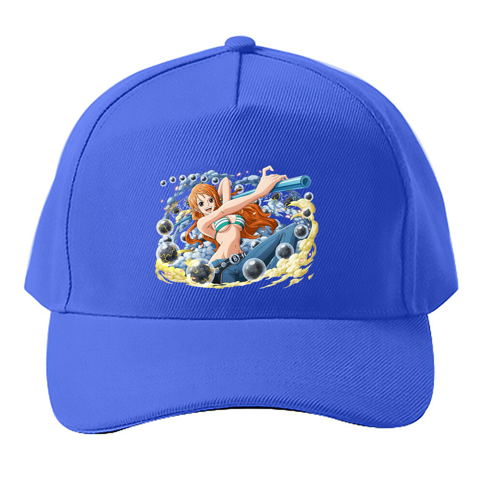 （画像用） ワンピース ナミ ONE PIECE Nami ベースボールキャップ 綿100％ 男女兼用 帽子 スポーツ